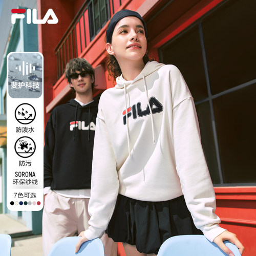 FILA斐乐针织连帽上衣