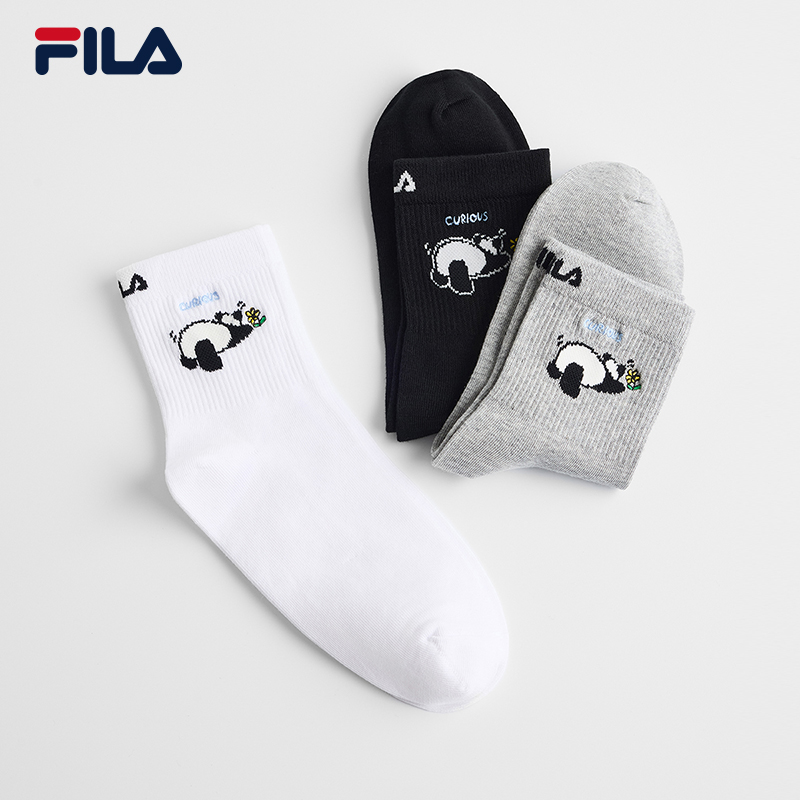 FILA斐乐男士中腰袜套装