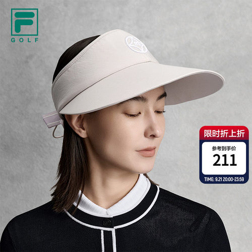 斐乐空顶帽丨FILA休闲遮阳帽