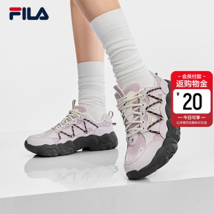 复古春季 老爹鞋 新款 鞋 猫爪6代 子厚底休闲运动鞋 FILA斐乐官方女鞋