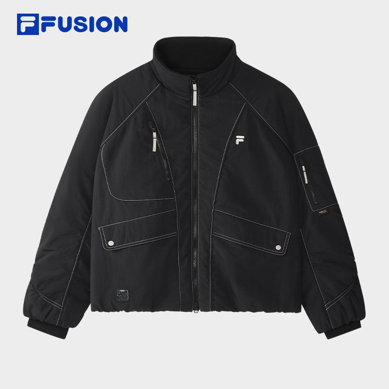 FILA FUSION斐乐潮牌棉服女2026春新款休闲宽松保暖夹克立领外套,运动服/休闲服装,运动棉衣,淘宝优惠券,粉丝福利购,淘宝优惠卷