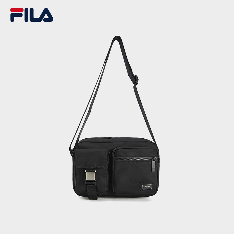 挎包|FILA 斐乐官方男包新款时尚通勤休闲隔层单肩包多口袋斜挎