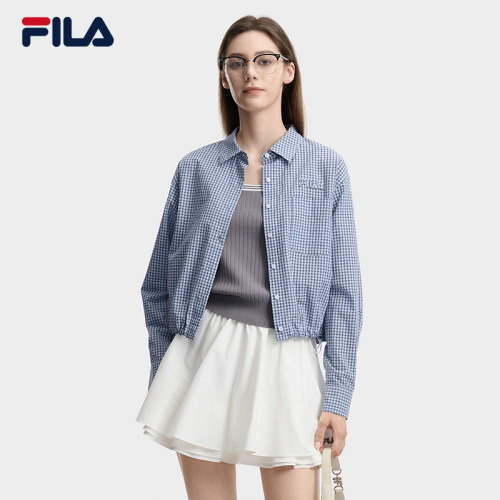 FILA斐乐梭织长袖衬衫