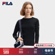 2024春新款 FILA 简约基础小高领内搭毛衣 时尚 斐乐官方女子编织衫