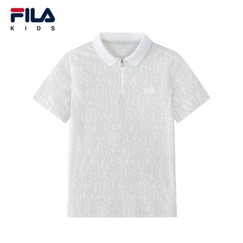 FILAKIDS斐乐男童短袖POLO