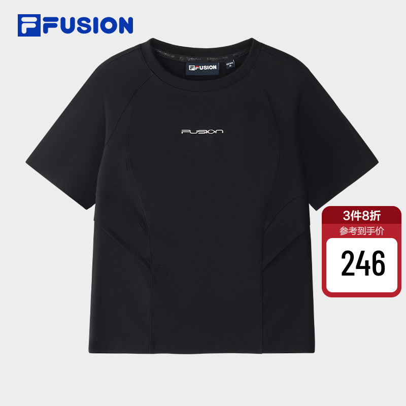 FILAFUSION斐乐女子短袖T
