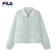 新款 女大童外套2026春季 儿童休闲梭织翻领上衣 KIDS斐乐童装 FILA