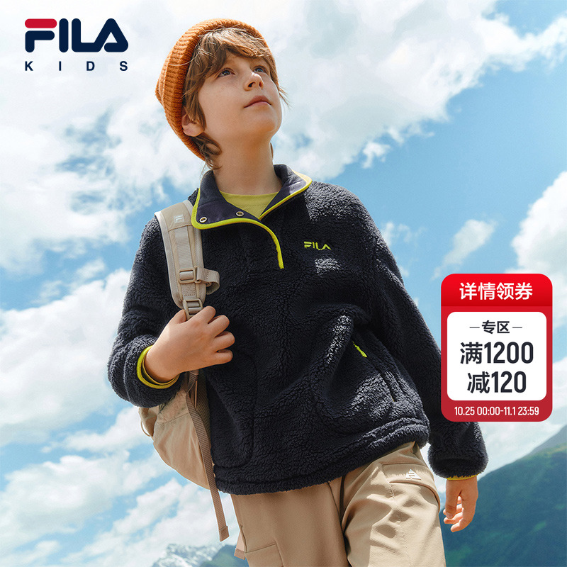 FILAKIDS斐乐针织长袖上衣