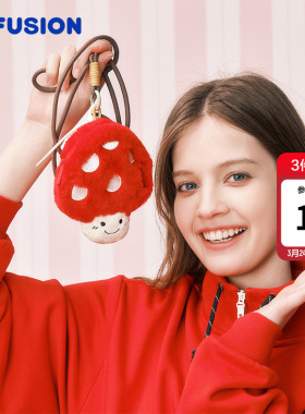 马上起飞|零钱包FILA FUSION斐乐新年礼物新款包包红色小包礼盒装