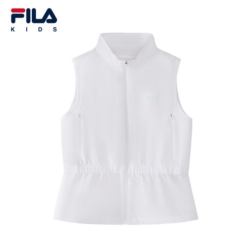 FILAKIDS斐乐女童梭织马甲