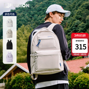 FILA 背包双肩包大容量包包电脑包书包女包 FUSION斐乐官方情侣款