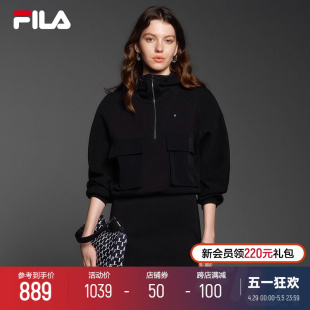 时尚 FILA 新款 Emerald斐乐女士连衣裙两件套2024春季 基础宽松裙子