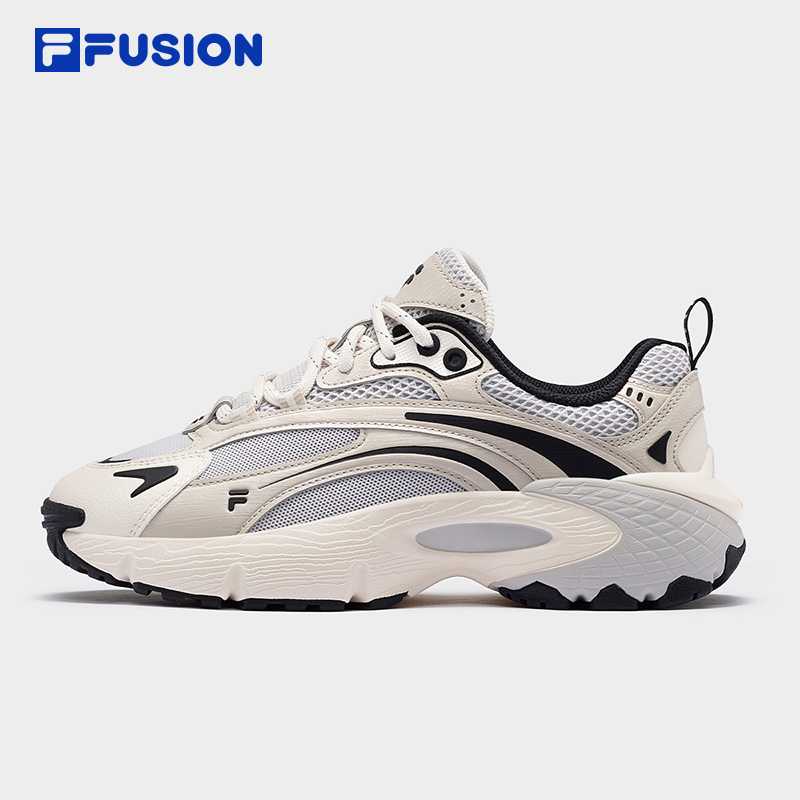 FILA FUSION 斐乐潮牌复古跑鞋2025春季新款女鞋轻便