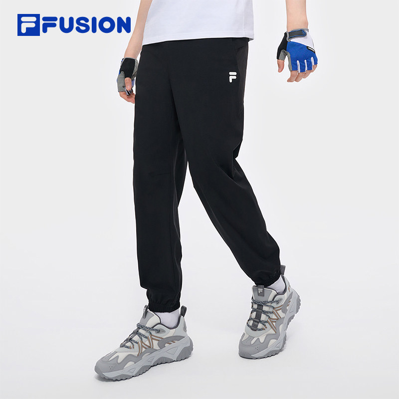 FILA FUSION斐乐潮牌针织长裤男2025夏季新款简约基础凉感休闲裤,运动服/休闲服装,运动长裤,淘宝优惠券,粉丝福利购,淘宝优惠卷
