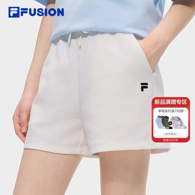 FILA FUSION斐乐潮牌情侣短裤2026夏季新款女裤多色休闲运动裤男