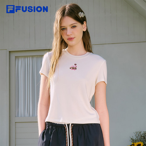 FILAFUSION斐乐女子短袖T