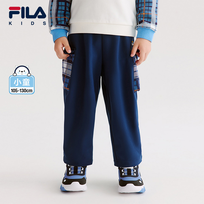 FILAKIDS斐乐男小童梭织长裤