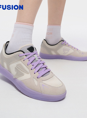 FILA FUSION斐乐潮牌GRAB 女鞋2025夏季新款网面透气板鞋休闲鞋