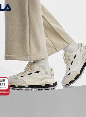 FILA 斐乐官方女鞋KM 2先锋运动鞋2025冬新款叠叠鞋休闲鞋运动鞋