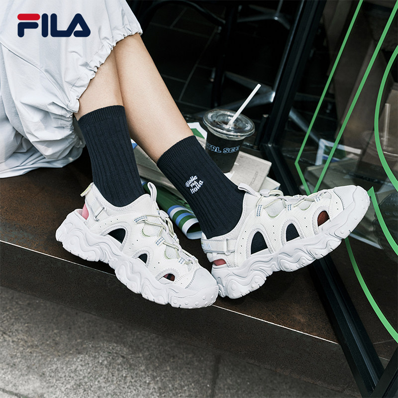 猫爪5凉鞋|FILA斐乐运动凉鞋女鞋沙滩鞋凉拖女士玛丽珍休闲鞋子