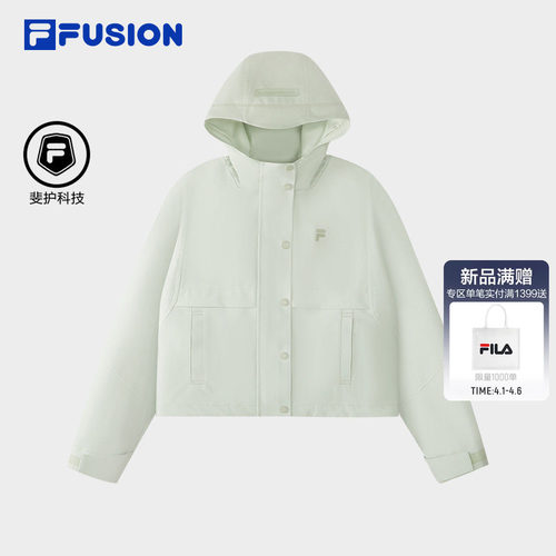 FILAFUSION斐乐女子梭织上衣