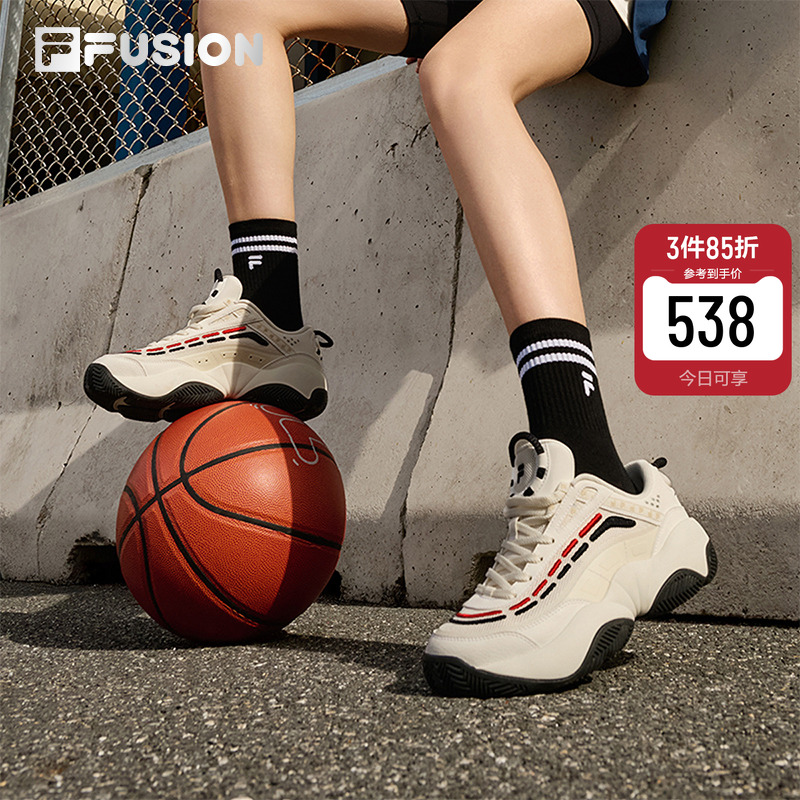 FILAFUSION斐乐潮牌复古篮球鞋