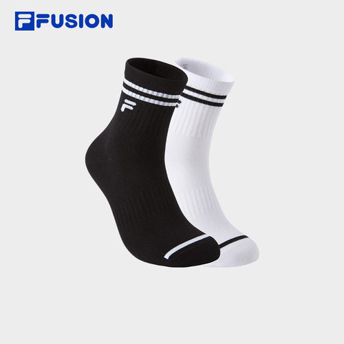 FILAFUSION斐乐情侣中腰袜