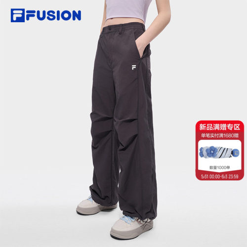 FILAFUSION斐乐女子梭织长裤