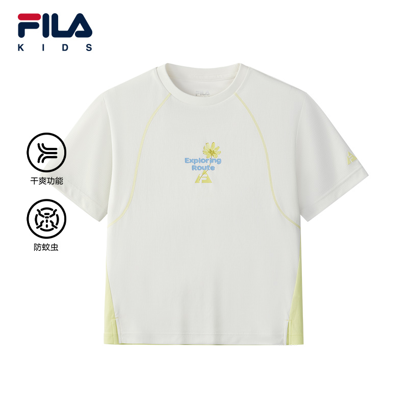 FILAKIDS斐乐针织短袖衫