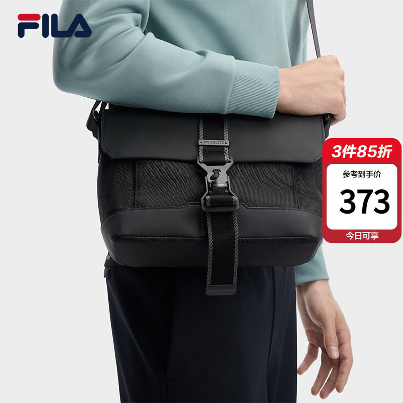领航者挎包|FILA 斐乐官方男包挎包新款时尚休闲单肩包斜挎随身