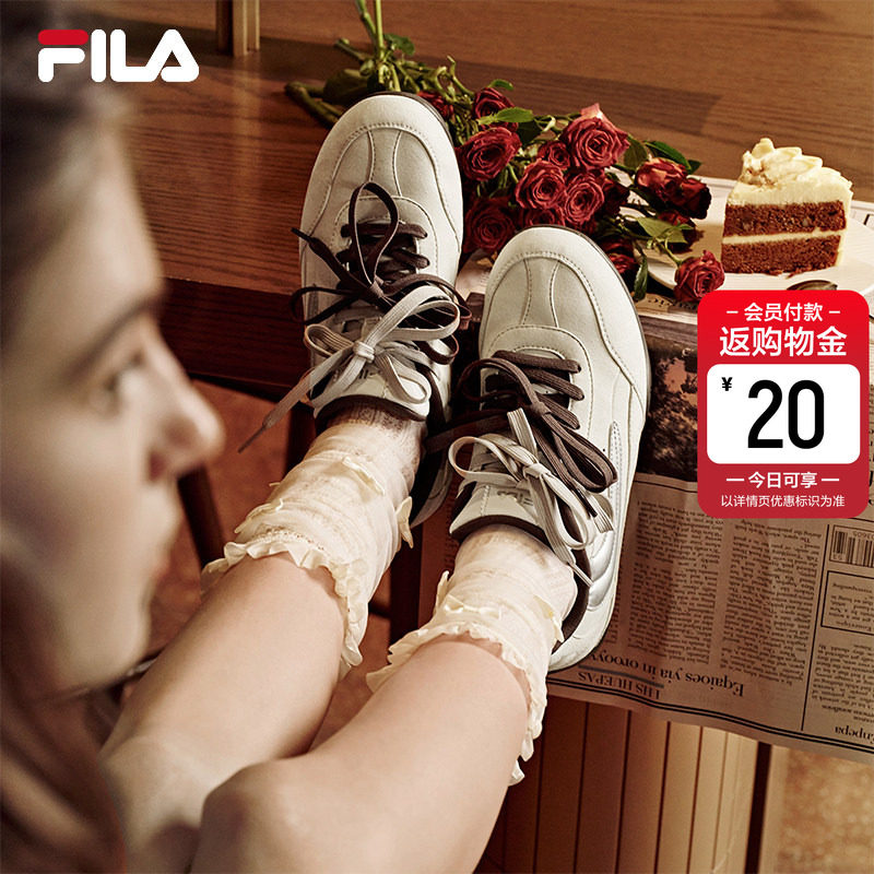 海珀鞋|FILA 斐乐女鞋HYPER德训鞋复古新款鞋子薄底老爹鞋