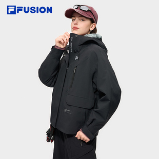 FILA FUSION斐乐潮牌2025冬新款男女三合一羽绒服两件套休闲外套