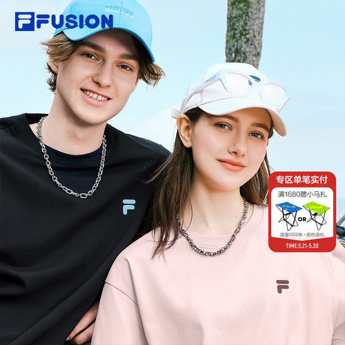FILAFUSION情侣短袖T恤