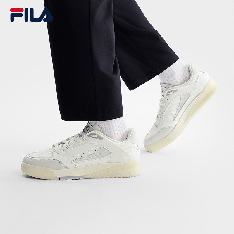 桂冠鞋|王阳同款FILA 斐乐男鞋板鞋夏新款小白鞋百搭通勤运动鞋