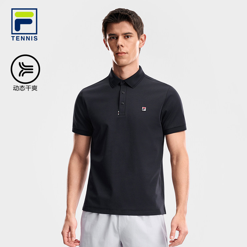 FILA 斐乐男子大满贯短袖POLO衫2026夏季新款网球运动干
