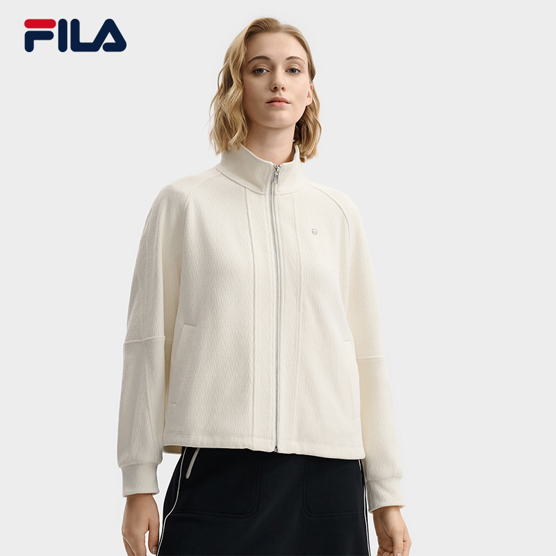 FILA斐乐女士针织长袖外套
