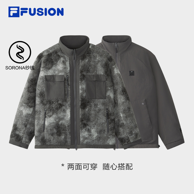 FILAFUSION斐乐潮牌双面穿外套