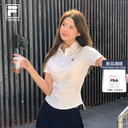 FILA斐乐女士短袖POLO衫