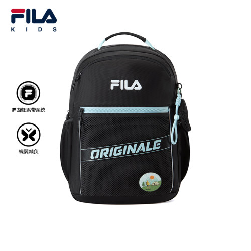 FILA KIDS斐乐儿童双肩背包2026秋季新款男女小学生蝶翼减负书包