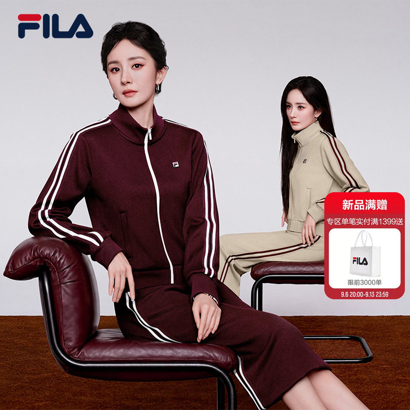 【杨幂同款】MUSE外套丨FILA斐乐针织运动上衣26冬新款女休闲衣服