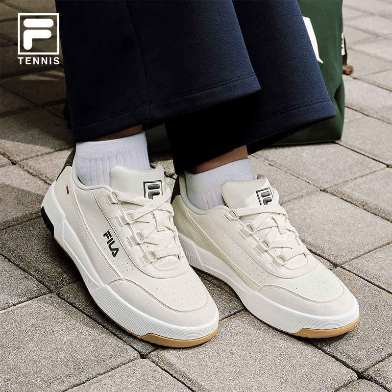 圆盾鞋|FILA 斐乐官方TARGA 2网球小白鞋2026春新款女板鞋运动鞋,运动鞋new,板鞋,淘宝优惠券,粉丝福利购,淘宝优惠卷