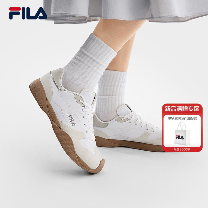 奶油果鞋|FILA斐乐女鞋德训鞋2026夏季新款透气鞋子薄底鞋运