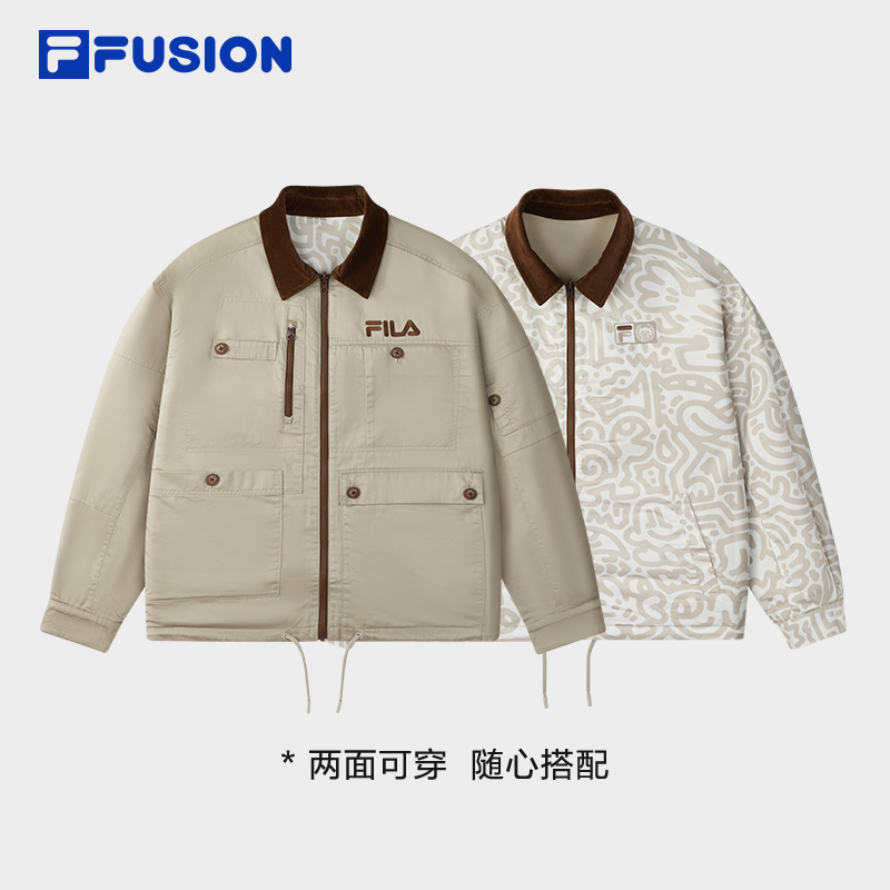 FILAFUSION斐乐男士双面穿外套