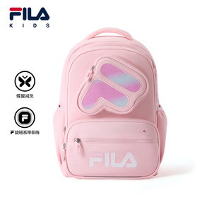 FILA KIDS斐乐儿童双肩背包2026春季新款男女大童小学生护脊书包