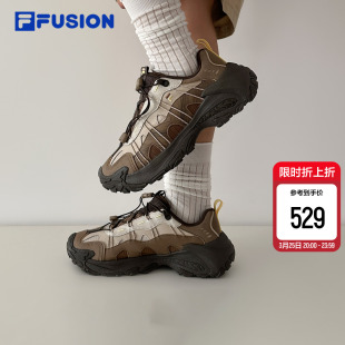 FUSION斐乐女鞋 户外徒步登山鞋 男鞋 山脉鞋 老爹鞋 FILA 运动鞋 子