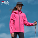 新款 女大童梭织外套2026春季 儿童连帽运动上衣 KIDS斐乐童装 FILA