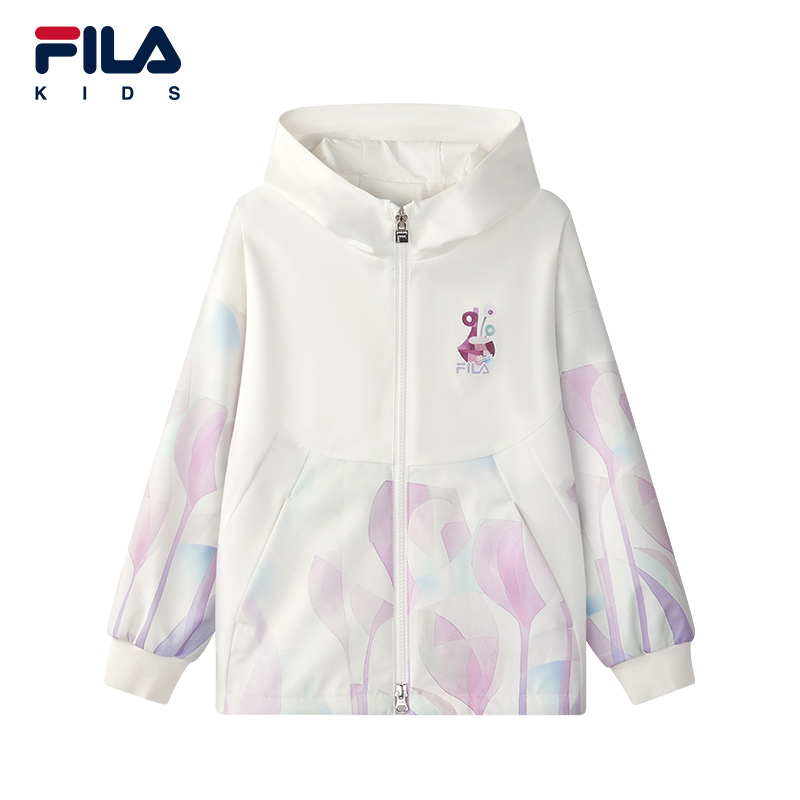 FILAKIDS斐乐女大童梭织外套