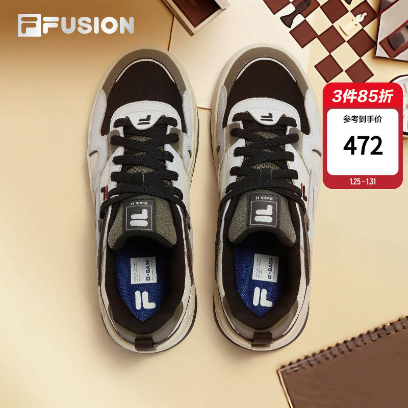 FILA FUSION斐乐潮牌男鞋BANK II情侣板鞋休闲鞋女运动鞋轻便鞋子,运动鞋new,板鞋,淘宝优惠券,粉丝福利购,淘宝优惠卷