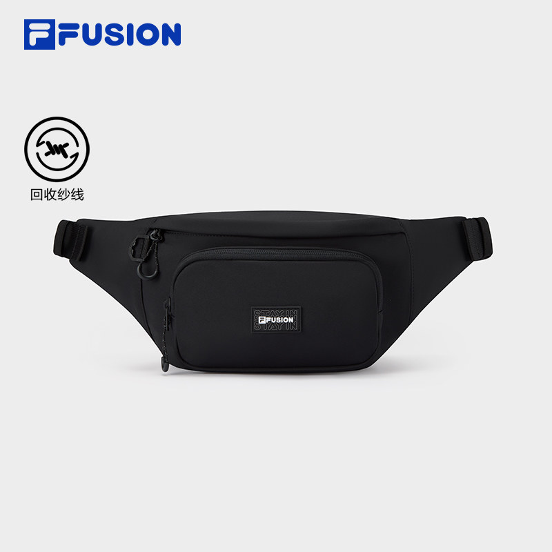 FILA FUSION斐乐官方情侣款腰包新款时尚休闲单肩包随身包
