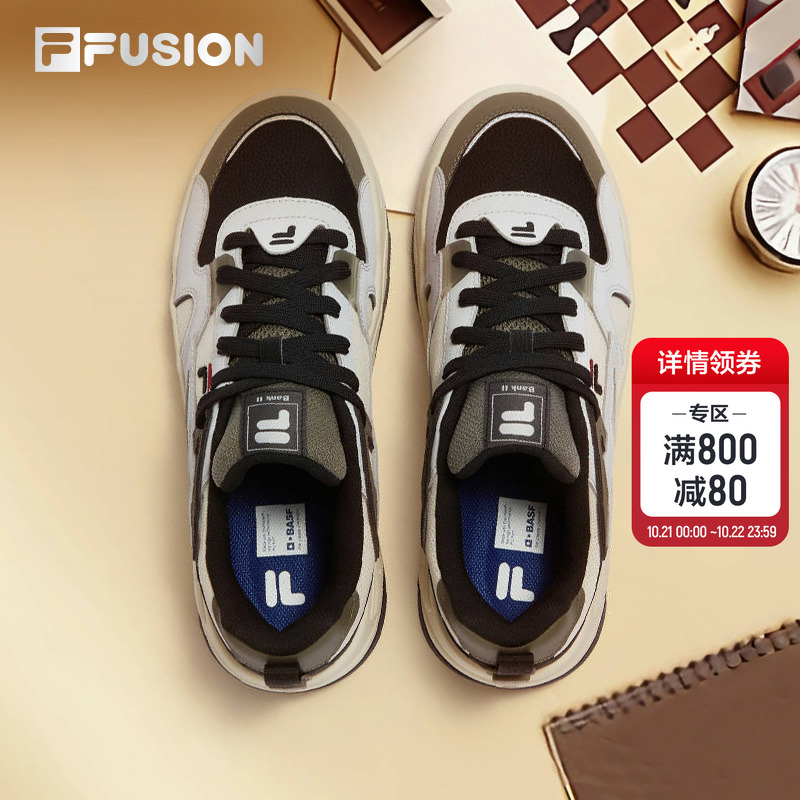FILAFUSION斐乐情侣滑板生活鞋